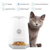 Bilicra Evcil Hayvan Seti 3 - Feed Me Akıllı Otomatik Pet Mama Kabı ve Aura Akıllı Koku Giderici - 2
