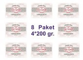 8 Paket Hacı Şakir Hamam Keyfi Saf Sabun 200 gr x 4lü - 1