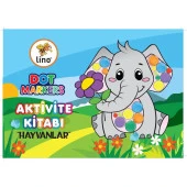 Lino Dot Markers Boyama Aktivite Kitabı HAYVANLAR - 1