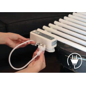 İVİGO 450 Watt  Profesyonel Elektrikli Havlu Isıtıcı / Beyaz - 4