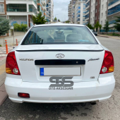 Hyundai Accent Admira Milenyum Bagaj Üstü Spoiler Piano Black Bagaj Üstü Spoyler - 1