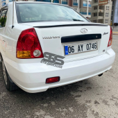 Hyundai Accent Admira Milenyum Bagaj Üstü Spoiler Piano Black Bagaj Üstü Spoyler - 4