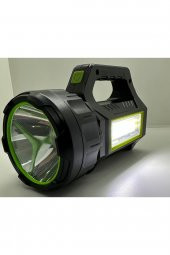 Ps-t95 30w Uzun Menzilli Solar Panelli Powerbank+usb Çıkış S.o.s Lu Ultra Güçlü Ledli Şarjlı Feneri - 4