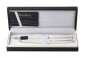 Scrikss Metropolis 78 Tükenmez Kalem ve Mekanik Kurşun Kalem İkili Set Siyah - 1