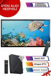 ElectroMaster EM-122 Uydu Alıcı Hediyeli 22" 55 Ekran 12V Full HD Karavan - Tekne - Yat Lcd Monitör TV - 2