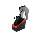 Fossil Siyah Çift Dikiş Suni Deri 4,5 cm Erkek Kemeri 125 thumbnail 5