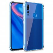 Ehr. Huawei Y9 Prime 2019 Kılıf Dört Köşeli Airbag Silikon Kılıf + 3D Tam Kaplayan Cam - 2