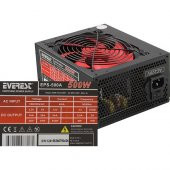 Everest EPS-500A Real 500W 12 cm 4*Sata 12 cm Power Supply - 4