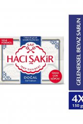 Hacı Şakir Doğal Beyaz Kalıp Sabun 4x150 G Kategori: Banyo Sabunu - 2