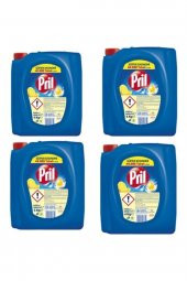 Uğurlu Avm Pril Elde Yıkama Sıvı Bulaşık Deterjanı, Limon 4kg 4lü Paket - 1