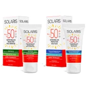 Solaris Tüm Cilt Tipleri İçin Güneş Kremi SPF 50+ (50 ml) ve Yağlı Ciltler İçin Güneş Kremi SPF 50+ (Mat) - 2