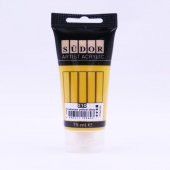 Südor Akrilik Boya 75 ml Kadmiyum Sarı Koyu 210 - 1
