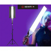 Deyatech Led RGB R1000 Işık Video Çekimi Youtube TikTok Instagram Video Fotoğraf Renkli Çekim - 5