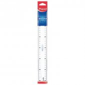 Maped Plastik Cetvel 30 cm Ortadan Tutmalı 146109 - 1