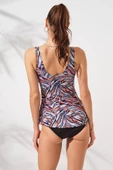231501 Kruvaze Formlu Tankini Takım - 4