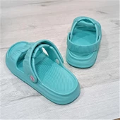 Calx 1260 Su Yeşili Hafif Rahat Kadın Terlik & Sandalet - 8