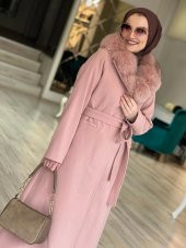 YAKASI KÜRKLÜ ÇITÇITLI UZUN KABAN - 4
