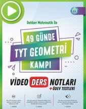 Rehber Matematik 49 Günde TYT Geometri Video Ders Notları - 2