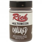 Rich Multi Decor Chalked Akrilik Boya 100 cc. 4586 KAHVERENGİ - 1