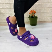 Da-Ye 1001 P Mor Önü Kapalı Yumuşacık Kaydırmaz Sandalet & Terlik thumbnail 3