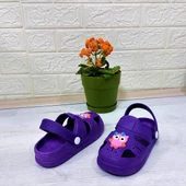 Da-Ye 1001 P Mor Önü Kapalı Yumuşacık Kaydırmaz Sandalet & Terlik thumbnail 8