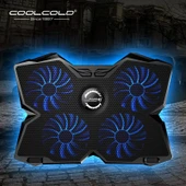 COOLCOLD Gaming 4 Fanlı Işıklı Notebook Laptop Soğutucu Stand - 2