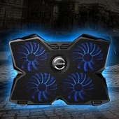 COOLCOLD Gaming 4 Fanlı Işıklı Notebook Laptop Soğutucu Stand - 1