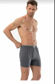 JİBER 127 ERKEK HAVLU KEMER PENYE BOXER ŞORT 6 LI - 2