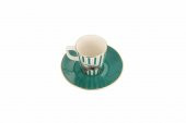 Porland Wild Life Elephant Tabaklı Kahve Fincanı 75cc 04ALM005282 - 3