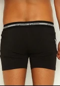 YILDIZ 116 ERKEK SİYAH COMFORT MODAL BOXER TEKLİ - 2