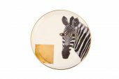Porland Wild Life Zebra Düz Tabak 20 cm  04ALM00S134 - 1