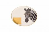 Porland Wild Life Zebra Düz Tabak 20 cm  04ALM00S134 - 2