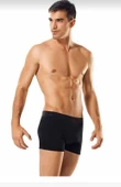 TUTKU 0114 ERKEK LİKRALI BOXER ŞORT TEKLİ - 3
