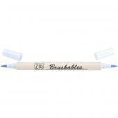 Zig Brushables 2 Renk Tonu Fırça Uçlu Marker Kalem 302 Powder Blue - 1