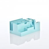 OPS KLM 301 Masaüstü Organizer Kalemlik Bantlıklı Pastel Mavi - 1