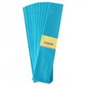 Lino Lüx Krapon Kağıdı (50x200 cm) 10lu Paket MAVİ - 1