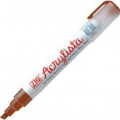 Zig Acrylista Marker Akrilik Boyama Kalemi 6 mm Kesik Uç RUST - 1