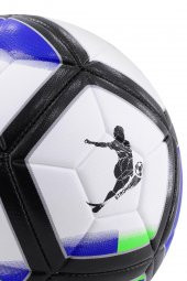 Telvesse Futbol Topu LaLiga Pompalı Sert Zemin Halı Saha Futbol Topu No:5 Yeşil 036 - 7