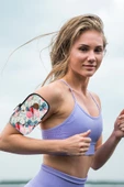 Spor Kol Bilek Telefon Çantası Rose - 2