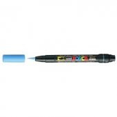 Uni Posca PCF-350 Boyama Markörü 1-10 mm Fırça Uç AÇIK MAVİ - 1