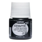 Pebeo Ceramic Seramik Boyası 14 Black - 1
