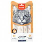 Wanpy Tavuklu ve Yengeçli Sıvı Kedi Ödül Maması 14 Gr X 5li - 1