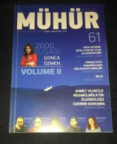 MÜHÜR Kasım Aralık 2015 Sayı 61 2000 Kuşağı GONCA ÖZMEN Volume II   ( İKİNCİ EL ÜRÜN ) - 1