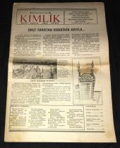 KİMLİK Dergisi Şubat Mart 1997 Yıl 2 Sayı 10   ( İKİNCİ EL ÜRÜN ) - 1