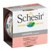 Schesir Naturel Brine Doğal Somonlu Kedi Konservesi 85 Gr X 6 Adet - 1