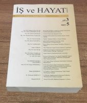 İŞ VE HAYAT Dergisi Haziran 2017 Yıl 3 Sayı 5 TÜM YÖNLERİYLE ASGARİ GEÇİM İNDİRİMİ UYGULAMASI,İmdat Türkay   ( İKİNCİ EL ÜRÜN ) - 1