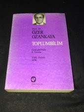 TOPLUMBİLİM   ( İKİNCİ EL ÜRÜN ) - 1
