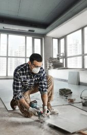 Bosch Professional GWS 180-LI Akülü Taşlama Makinesi (Akü ve Şarj Cihazı dahil Değil) - 06019H9022 - 2