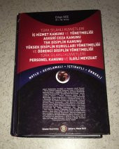 TÜRK SİLAHLI KUVVETLERİ İÇ HİZMET KANUNU VE YÖNETMELİĞİ,ASKERİ CEZA KANUNU,TSK DİSİPLİN KANUNU [Gözden Geçirilmiş 22.Baskı-2015]   ( İKİNCİ EL ÜRÜN ) - 1