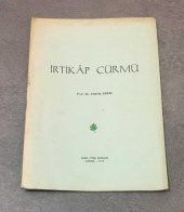İRTİKAP CÜRMÜ   ( İKİNCİ EL ÜRÜN ) - 1